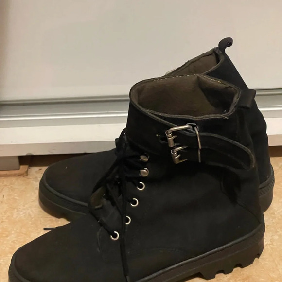 Women Cougar Browne Suede leather Bootie n boots size61/2 - Picture 2 of 6